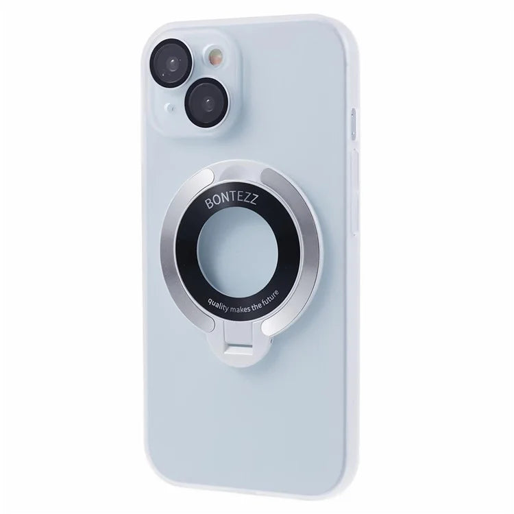VOERO For iPhone 14 Case Kickstand Hard PC Phone Cover with Lens Film