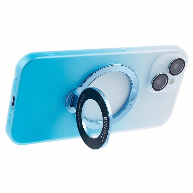 VOERO For iPhone 14 Case Kickstand Hard PC Phone Cover with Lens Film