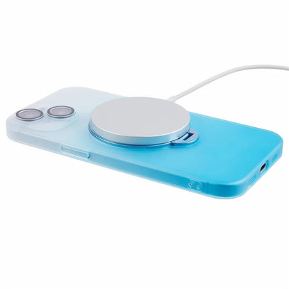 VOERO For iPhone 14 Case Kickstand Hard PC Phone Cover with Lens Film