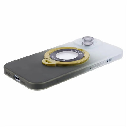 VOERO For iPhone 14 Case Kickstand Hard PC Phone Cover with Lens Film