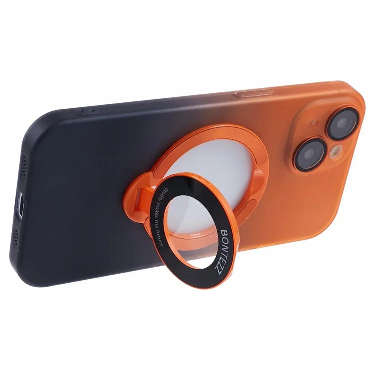 VOERO For iPhone 13 Case Anti-Scratch PC Kickstand Phone Cover Compatible with Magsafe