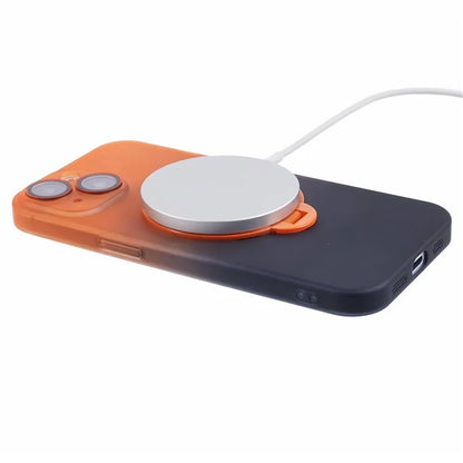 VOERO For iPhone 13 Case Anti-Scratch PC Kickstand Phone Cover Compatible with Magsafe
