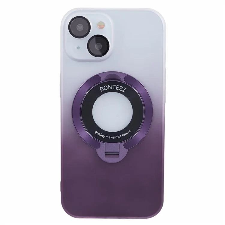 VOERO For iPhone 13 Case Anti-Scratch PC Kickstand Phone Cover Compatible with Magsafe