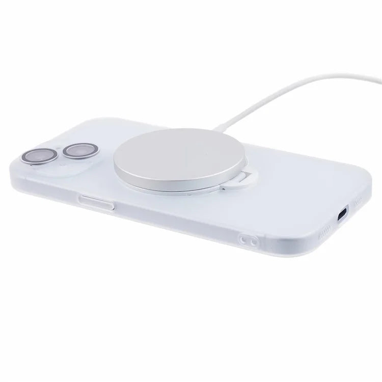 VOERO For iPhone 13 Case Anti-Scratch PC Kickstand Phone Cover Compatible with Magsafe