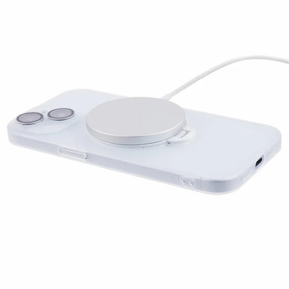 VOERO For iPhone 13 Case Anti-Scratch PC Kickstand Phone Cover Compatible with Magsafe