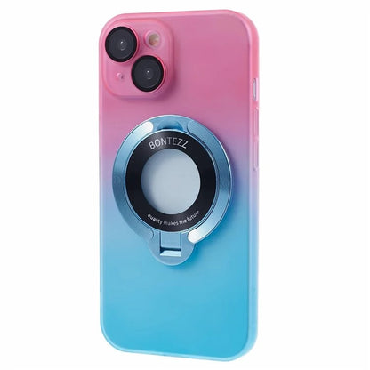 VOERO For iPhone 13 Case Anti-Scratch PC Kickstand Phone Cover Compatible with Magsafe