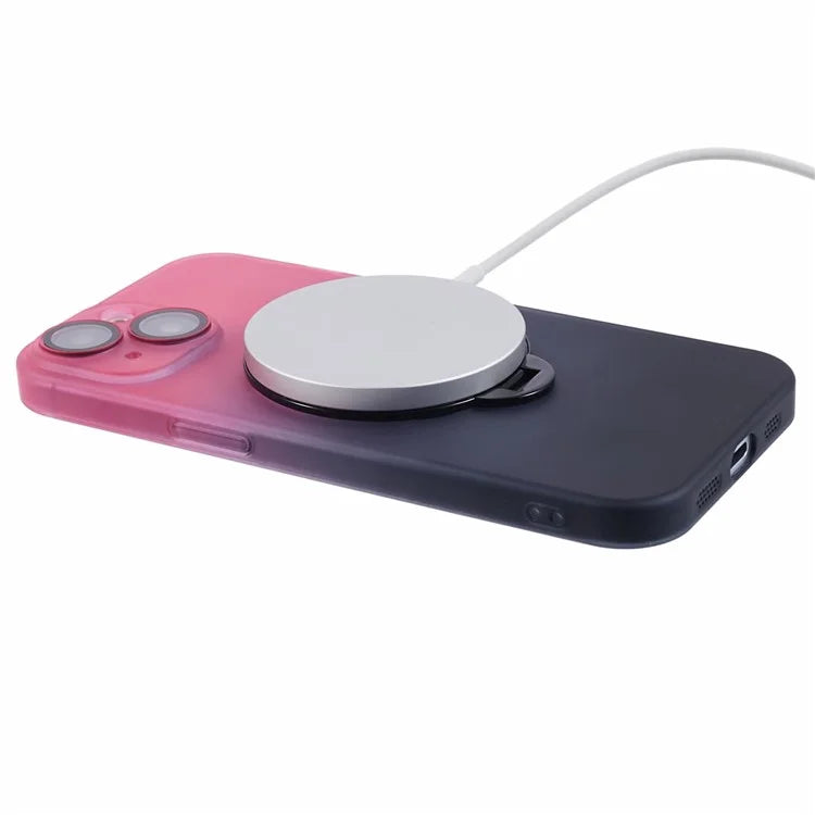 VOERO For iPhone 13 Case Anti-Scratch PC Kickstand Phone Cover Compatible with Magsafe