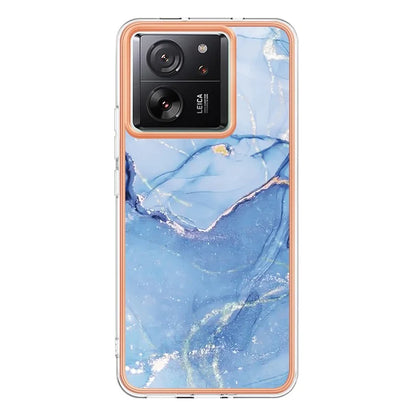 YB IMD Series-16 Style-E For Xiaomi 13T / 13T Pro / Redmi K60 Ultra TPU Case 2.0mm IMD Marble Pattern Phone Cover