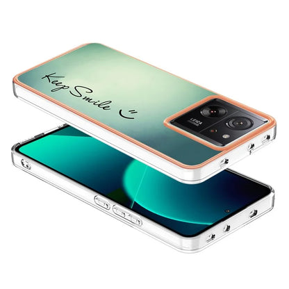 YB IMD Series-19 Style-D For Xiaomi 13T / 13T Pro / Redmi K60 Ultra Case 2.0mm IMD Pattern Phone TPU Cover