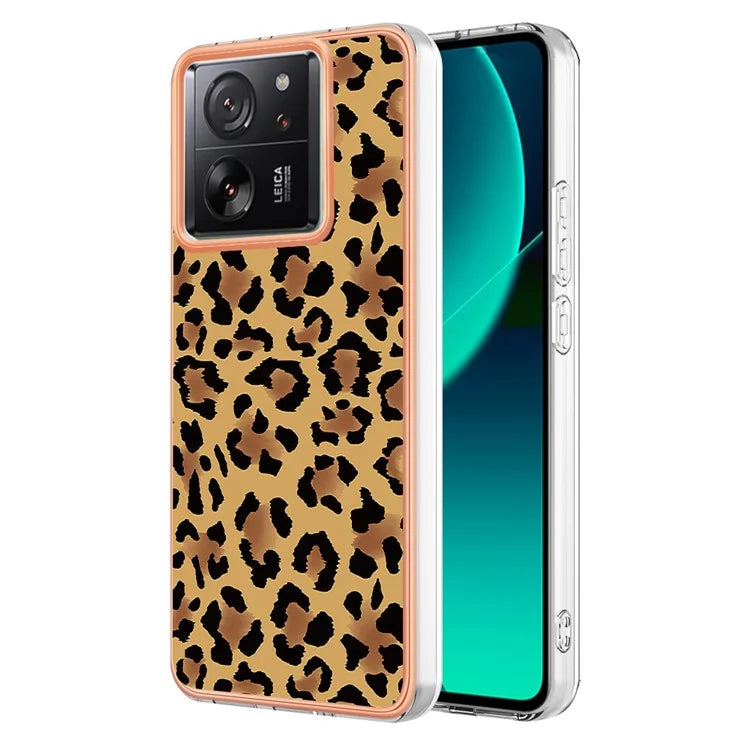 YB IMD Series-19 Style-D For Xiaomi 13T / 13T Pro / Redmi K60 Ultra Case 2.0mm IMD Pattern Phone TPU Cover