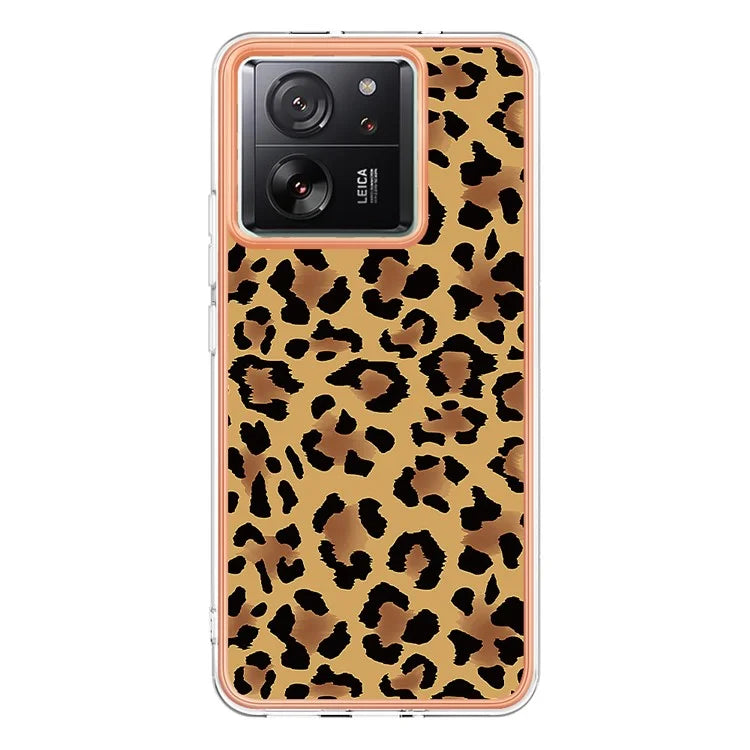 YB IMD Series-19 Style-D For Xiaomi 13T / 13T Pro / Redmi K60 Ultra Case 2.0mm IMD Pattern Phone TPU Cover