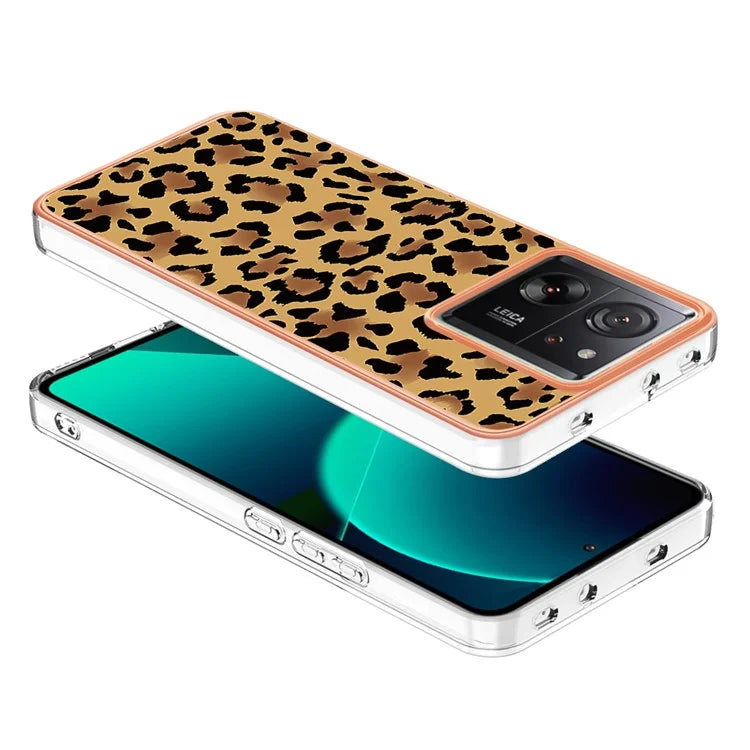 YB IMD Series-19 Style-D For Xiaomi 13T / 13T Pro / Redmi K60 Ultra Case 2.0mm IMD Pattern Phone TPU Cover