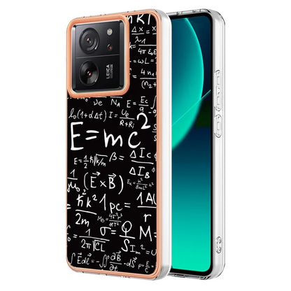 YB IMD Series-19 Style-D For Xiaomi 13T / 13T Pro / Redmi K60 Ultra Case 2.0mm IMD Pattern Phone TPU Cover