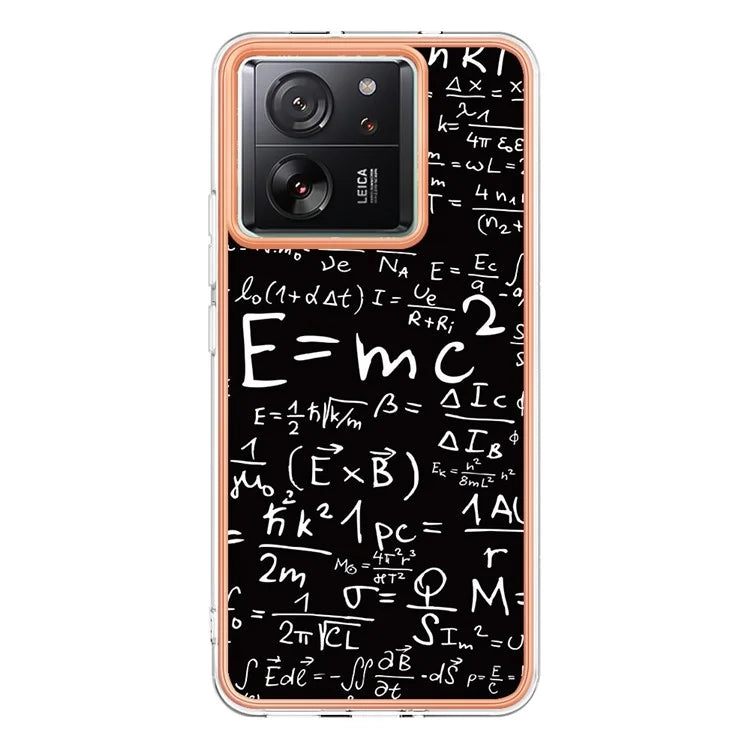 YB IMD Series-19 Style-D For Xiaomi 13T / 13T Pro / Redmi K60 Ultra Case 2.0mm IMD Pattern Phone TPU Cover