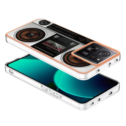 YB IMD Series-19 Style-D For Xiaomi 13T / 13T Pro / Redmi K60 Ultra Case 2.0mm IMD Pattern Phone TPU Cover