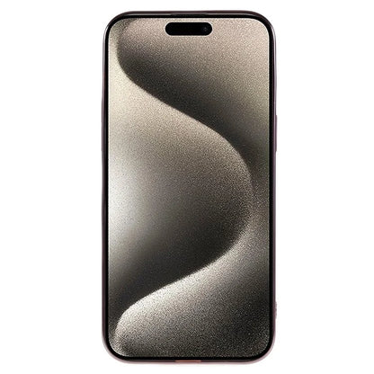 For iPhone 15 Pro Max Case Electroplating TPU Wrinkled Uneven Phone Cover