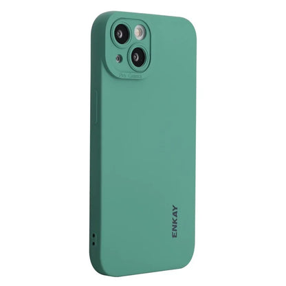 ENKAY HAT PRINCE For iPhone 15 Case Anti-fall Precise Cutout Liquid Silicone Phone Cover