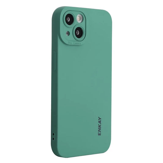 ENKAY HAT PRINCE For iPhone 15 Case Anti-fall Precise Cutout Liquid Silicone Phone Cover