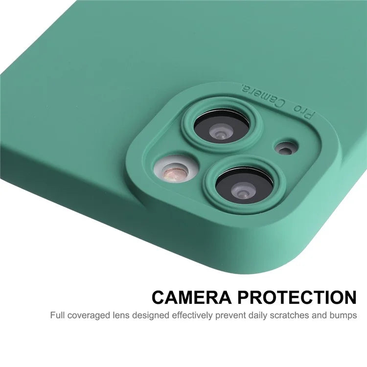 ENKAY HAT PRINCE For iPhone 15 Case Anti-fall Precise Cutout Liquid Silicone Phone Cover
