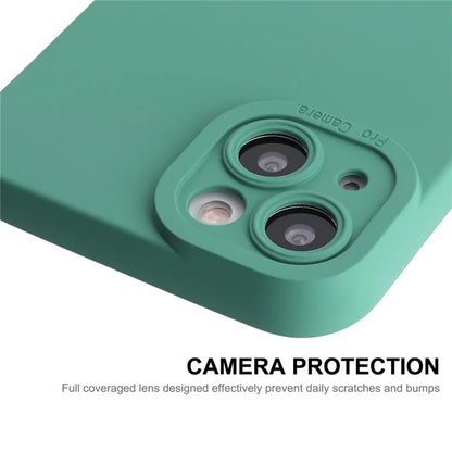 ENKAY HAT PRINCE For iPhone 15 Case Anti-fall Precise Cutout Liquid Silicone Phone Cover