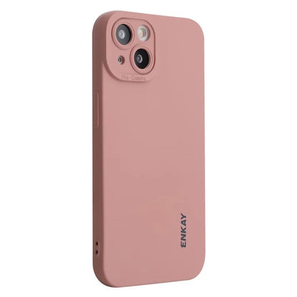 ENKAY HAT PRINCE For iPhone 15 Case Anti-fall Precise Cutout Liquid Silicone Phone Cover