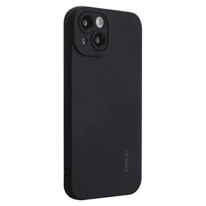 ENKAY HAT PRINCE For iPhone 15 Plus Case Precise Cutout Bump Proof Liquid Silicone Phone Cover