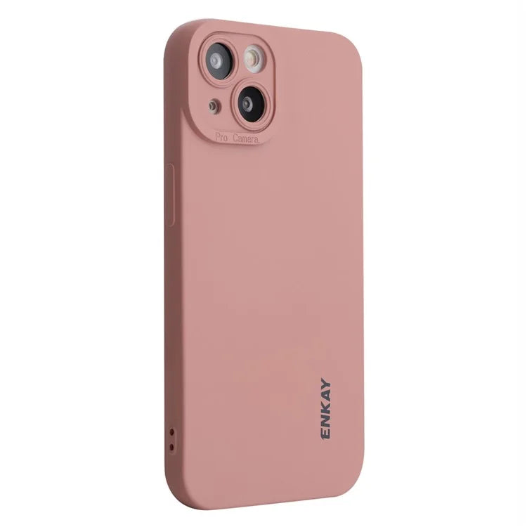 ENKAY HAT PRINCE For iPhone 15 Plus Case Precise Cutout Bump Proof Liquid Silicone Phone Cover