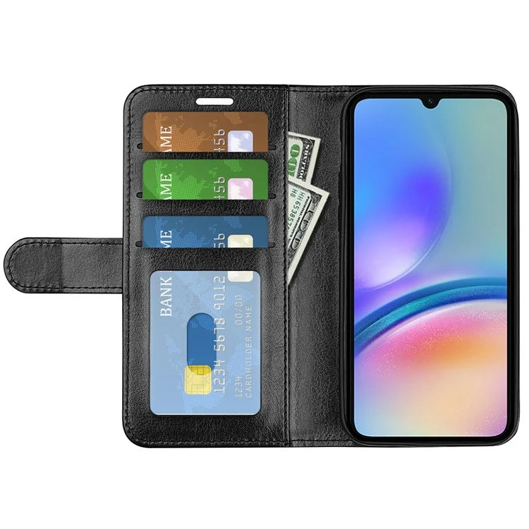 For Samsung Galaxy A05s 4G Case Stand Wallet Anti-fall PU Leather Phone Cover