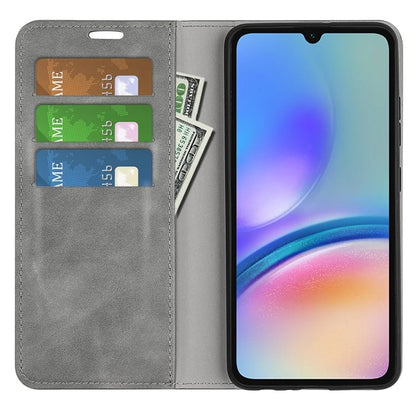 For Samsung Galaxy A05s 4G Case Wallet Stand PU Leather Skin-touch Mobile Phone Cover