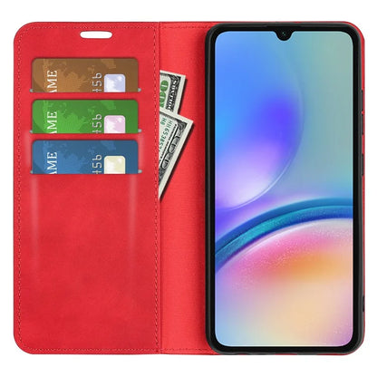 For Samsung Galaxy A05s 4G Case Wallet Stand PU Leather Skin-touch Mobile Phone Cover