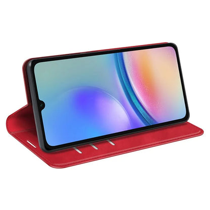 For Samsung Galaxy A05s 4G Case Wallet Stand PU Leather Skin-touch Mobile Phone Cover