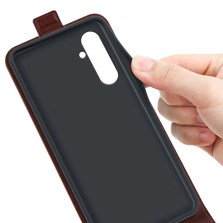 For Samsung Galaxy A05s 4G Case Card Slot Crazy Horse Texture Leather Phone Cover