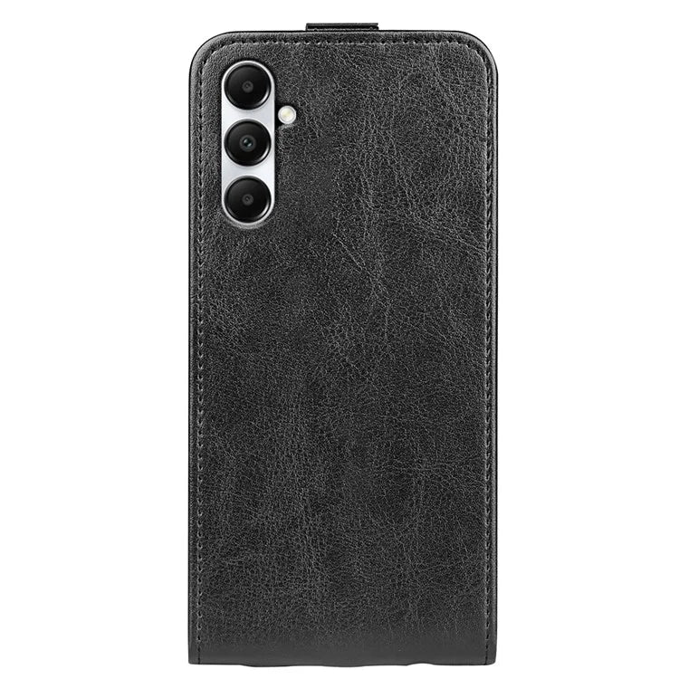 For Samsung Galaxy A05s 4G Case Card Slot Crazy Horse Texture Leather Phone Cover