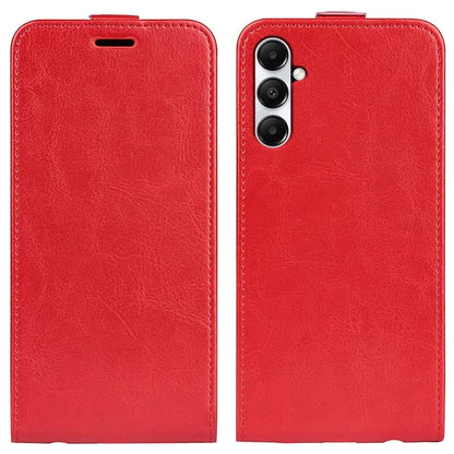 For Samsung Galaxy A05s 4G Case Card Slot Crazy Horse Texture Leather Phone Cover
