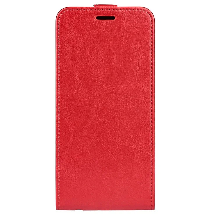 For Samsung Galaxy A05s 4G Case Card Slot Crazy Horse Texture Leather Phone Cover