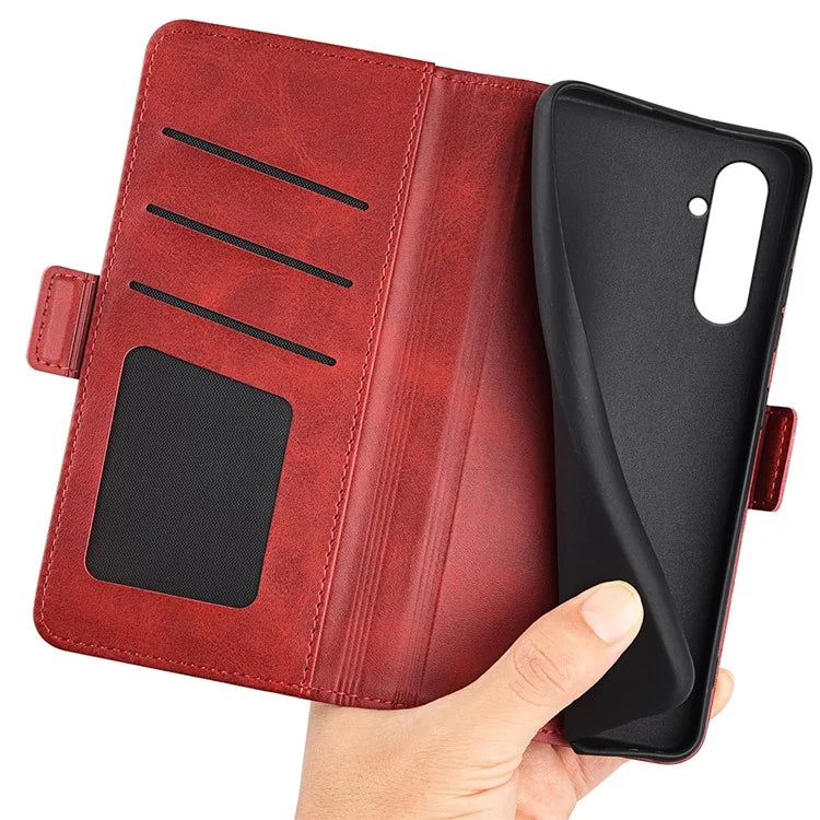 For Samsung Galaxy A05s 4G Case Drop Protection Leather Wallet Stand Phone Cover