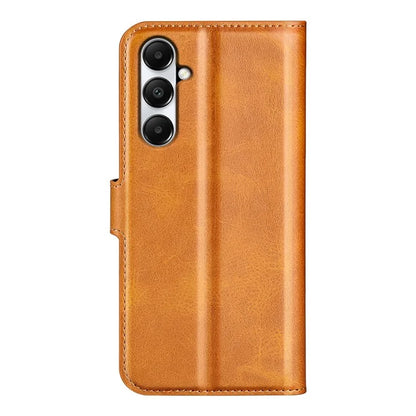 For Samsung Galaxy A05s 4G Case PU Leather Stand Calf Texture Cell Phone Cover