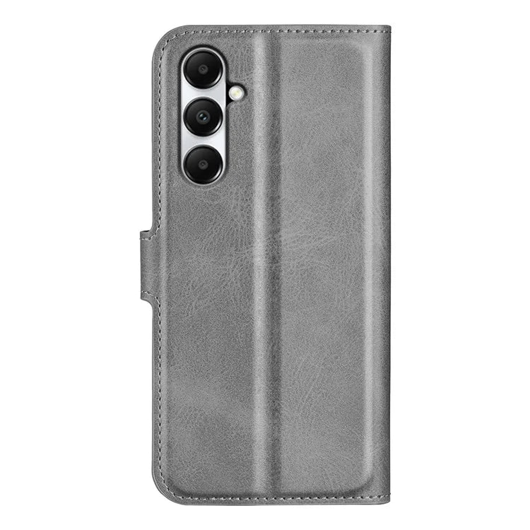 For Samsung Galaxy A05s 4G Case PU Leather Stand Calf Texture Cell Phone Cover
