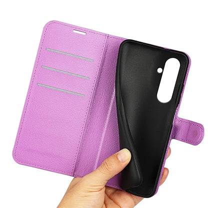 For Samsung Galaxy A05s 4G Case Litchi Texture Stand Leather Wallet Phone Shell