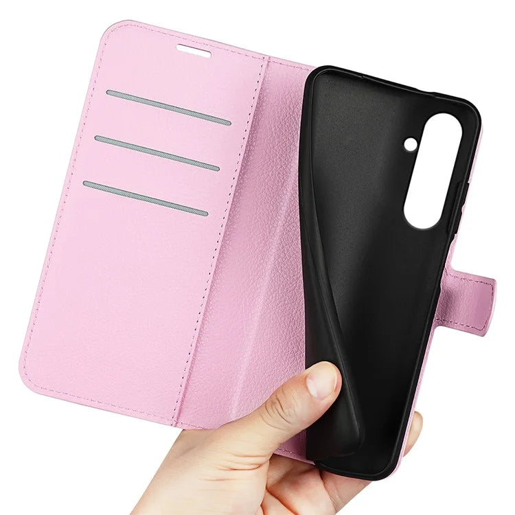 For Samsung Galaxy A05s 4G Case Litchi Texture Stand Leather Wallet Phone Shell