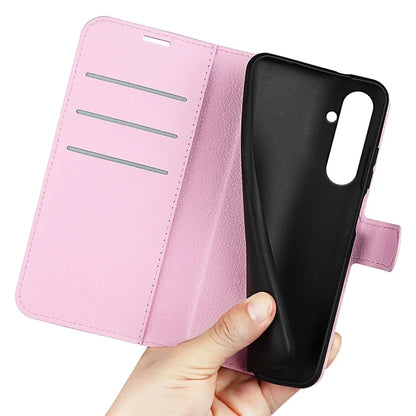For Samsung Galaxy A05s 4G Case Litchi Texture Stand Leather Wallet Phone Shell