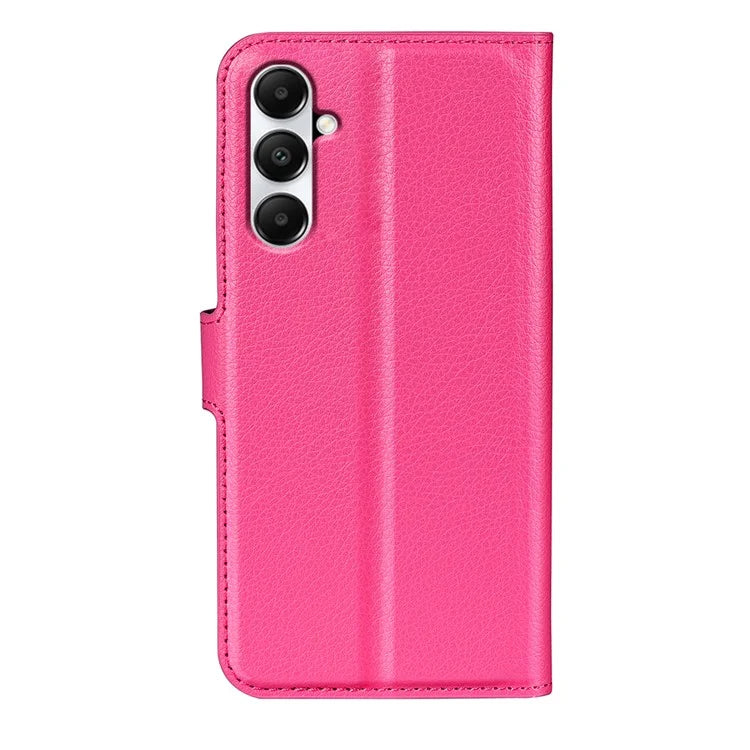 For Samsung Galaxy A05s 4G Case Litchi Texture Stand Leather Wallet Phone Shell