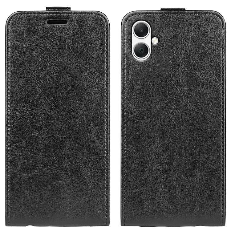 For Samsung Galaxy A05 4G Case Crazy Horse Texture Cell Phone Leather Cover with Card Slot