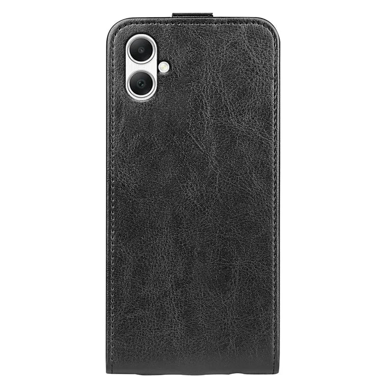 For Samsung Galaxy A05 4G Case Crazy Horse Texture Cell Phone Leather Cover with Card Slot