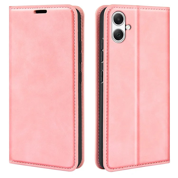 For Samsung Galaxy A05 4G Case PU Leather Phone Wallet Skin-touch Flip Cover