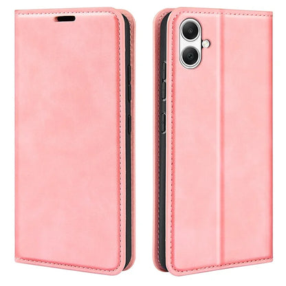For Samsung Galaxy A05 4G Case PU Leather Phone Wallet Skin-touch Flip Cover