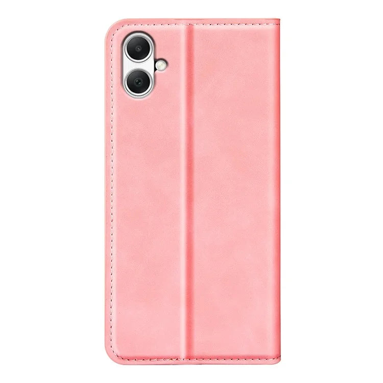 For Samsung Galaxy A05 4G Case PU Leather Phone Wallet Skin-touch Flip Cover