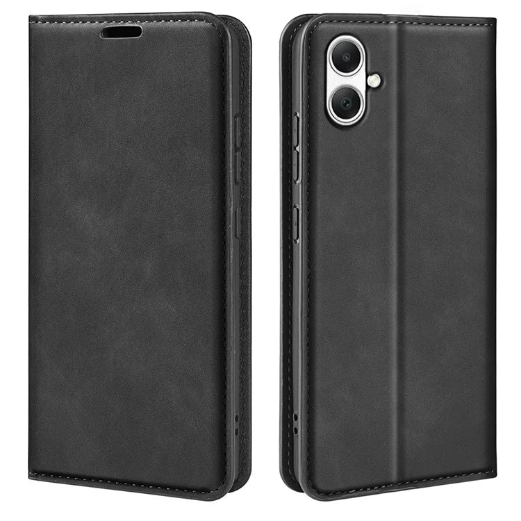 For Samsung Galaxy A05 4G Case PU Leather Phone Wallet Skin-touch Flip Cover