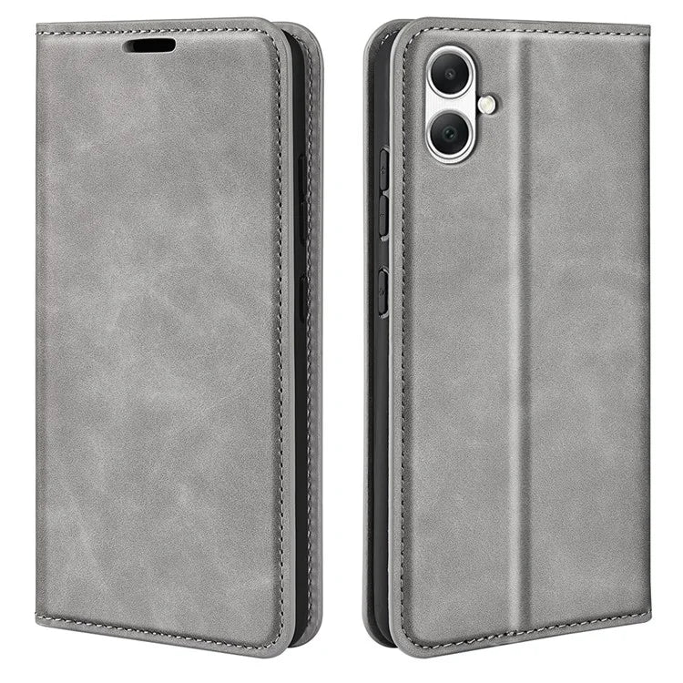 For Samsung Galaxy A05 4G Case PU Leather Phone Wallet Skin-touch Flip Cover