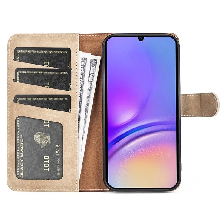 For Samsung Galaxy A05 4G Case Drop Proof PU Leather Wallet Phone Cover